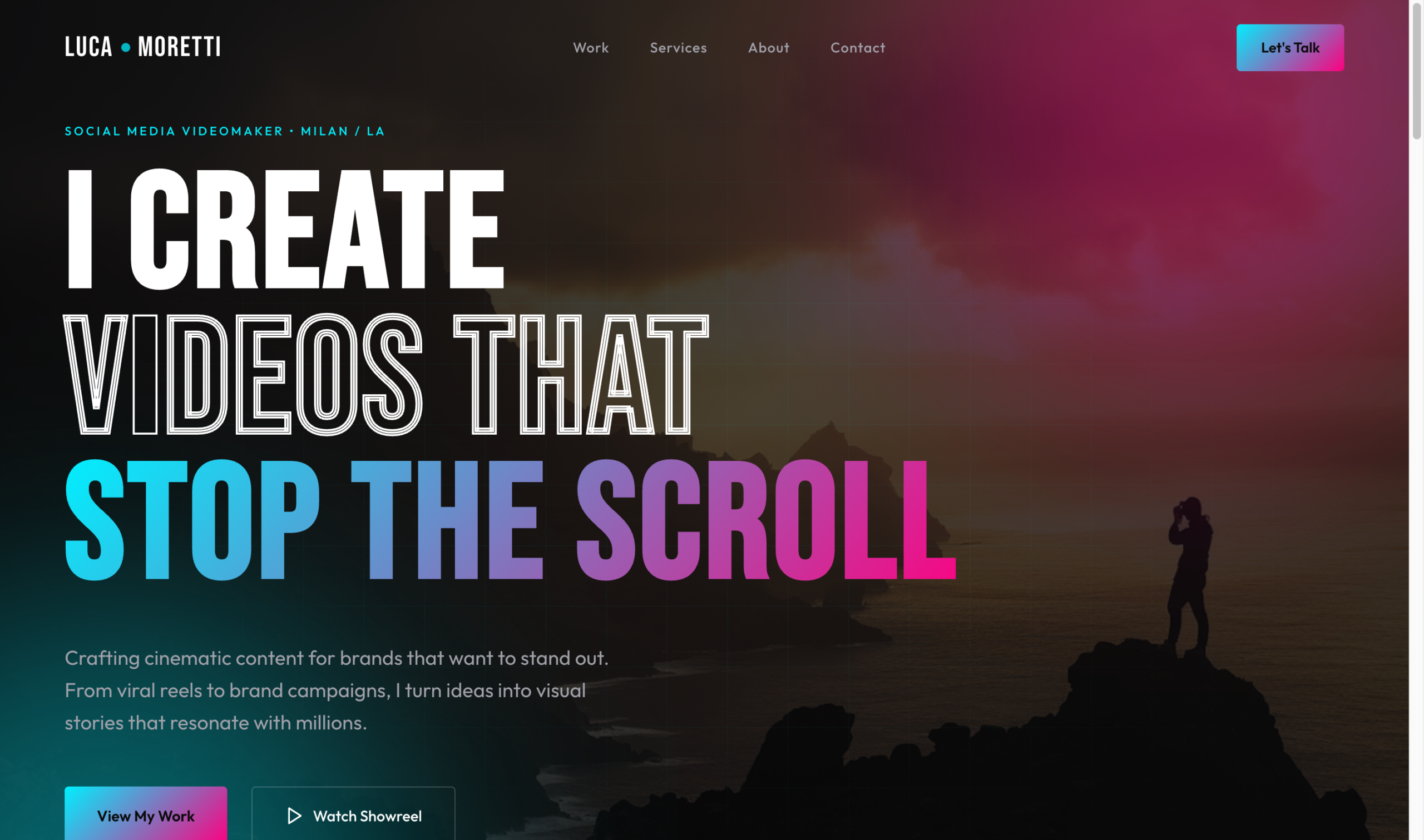 Videomaker Portfolio Demo